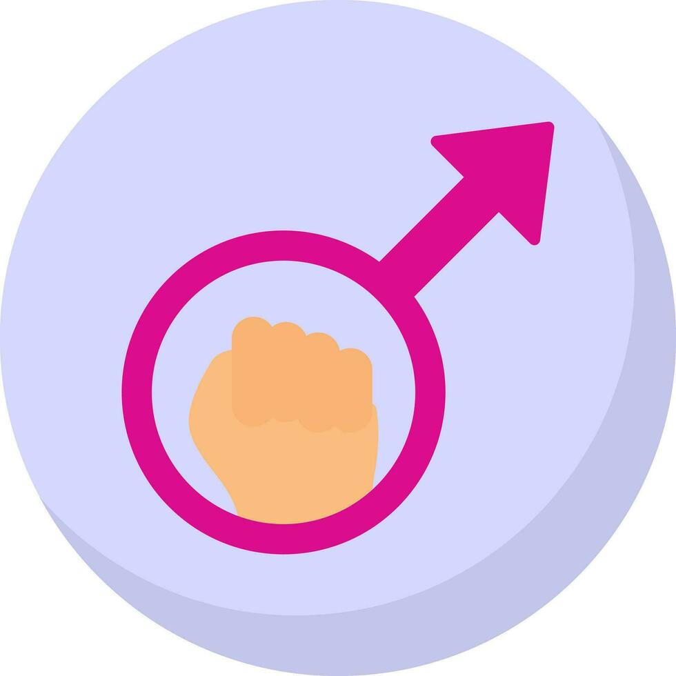 Feminism Vector Icon Design