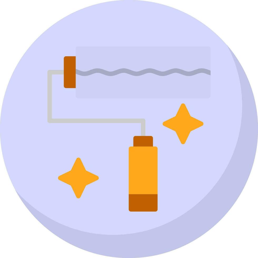 Paint Roller Vector Icon Design