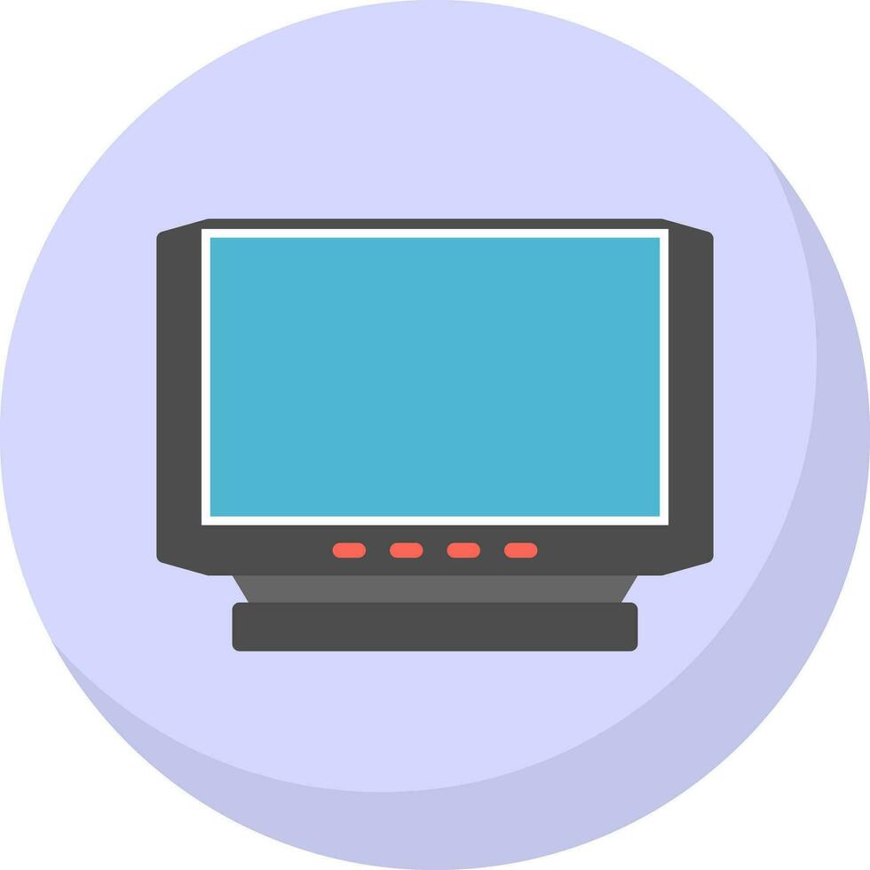 Television Vector Icon Design