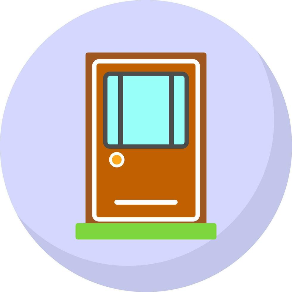 Door Vector Icon Design
