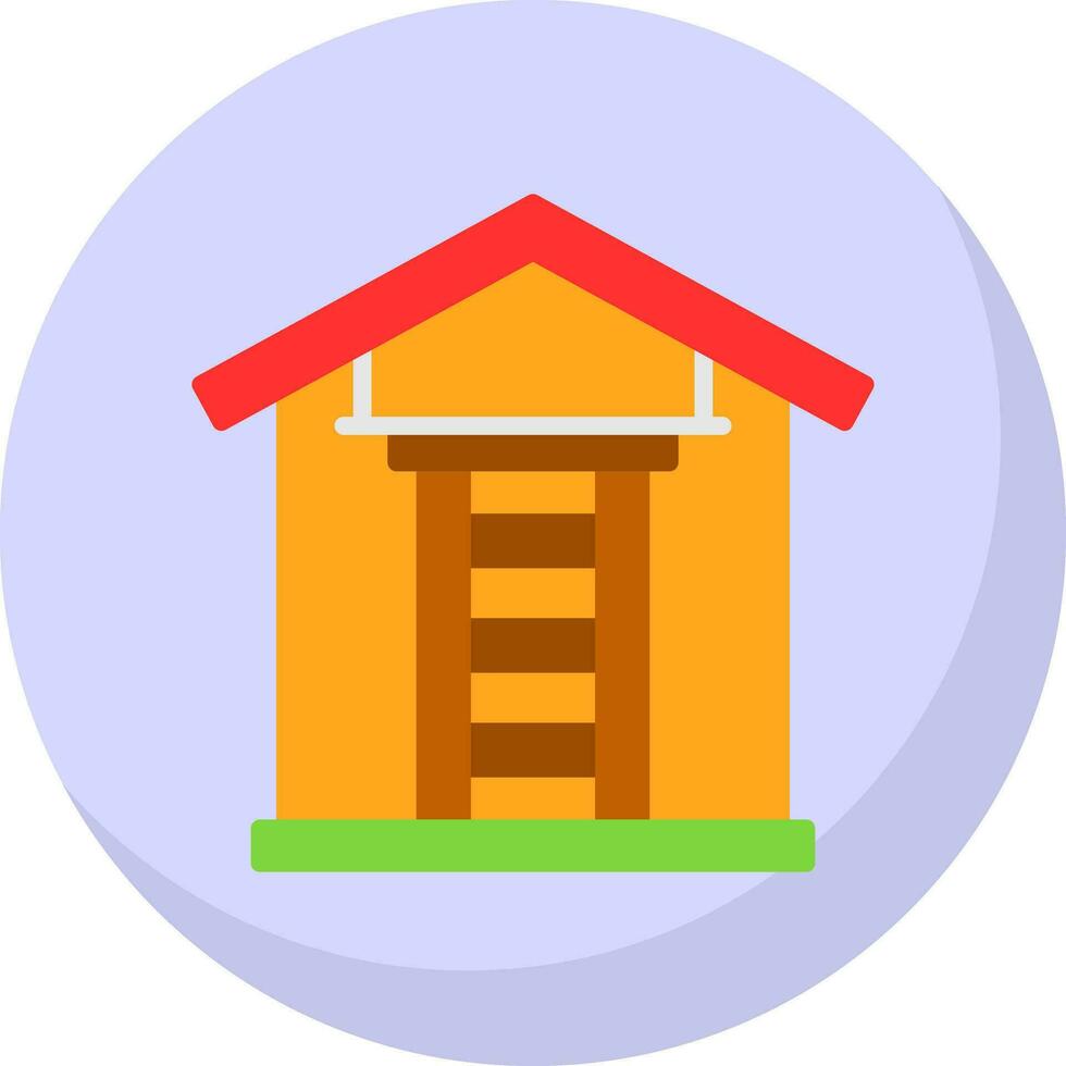 diseño de icono de vector de escalera