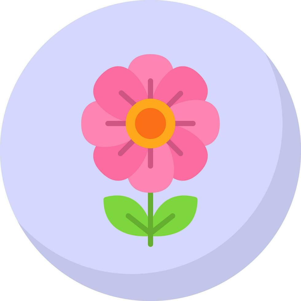 diseño de icono de vector de flor