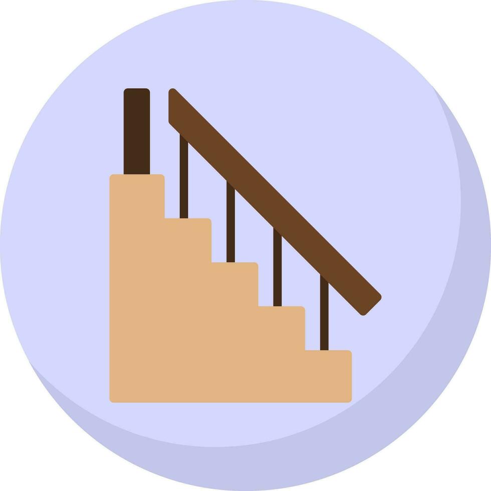 Stair Vector Icon Design