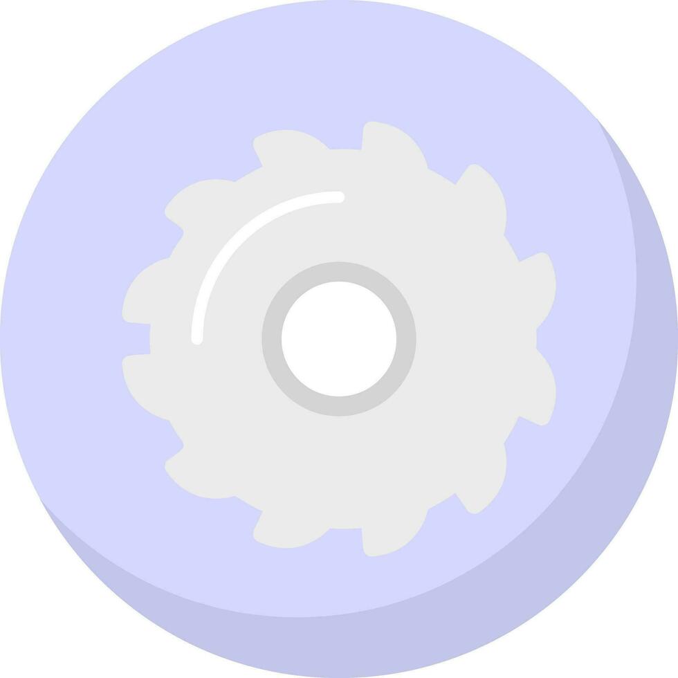 Saw blade Vector Icon Design