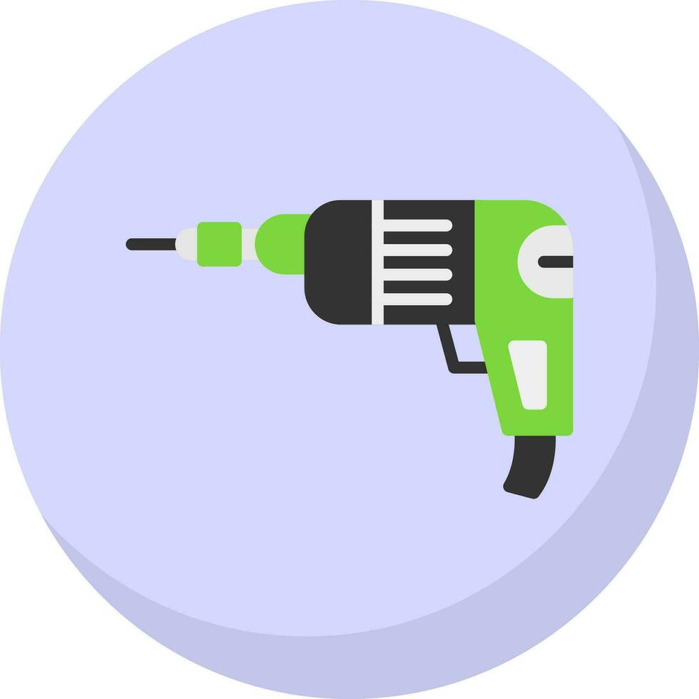 Hand drill Vector Icon Design