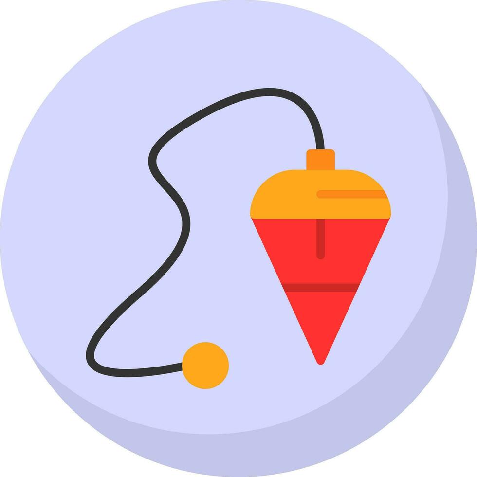 Plumb bob Vector Icon Design