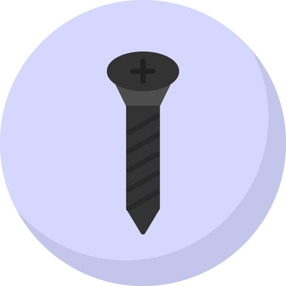 Screw Vector Icon Design