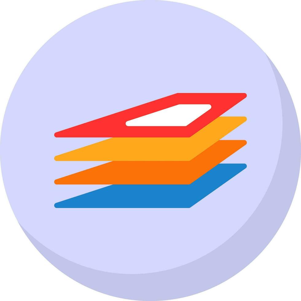 Layers Vector Icon Design