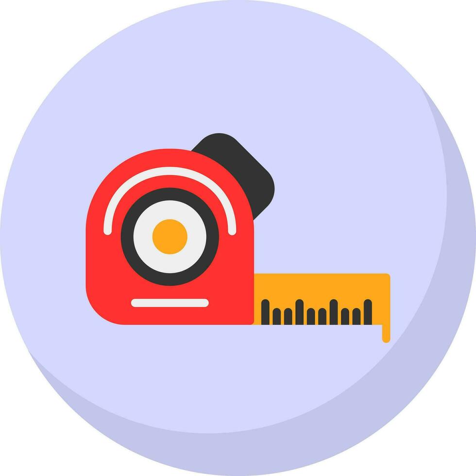 Measuring tape Vector Icon Design