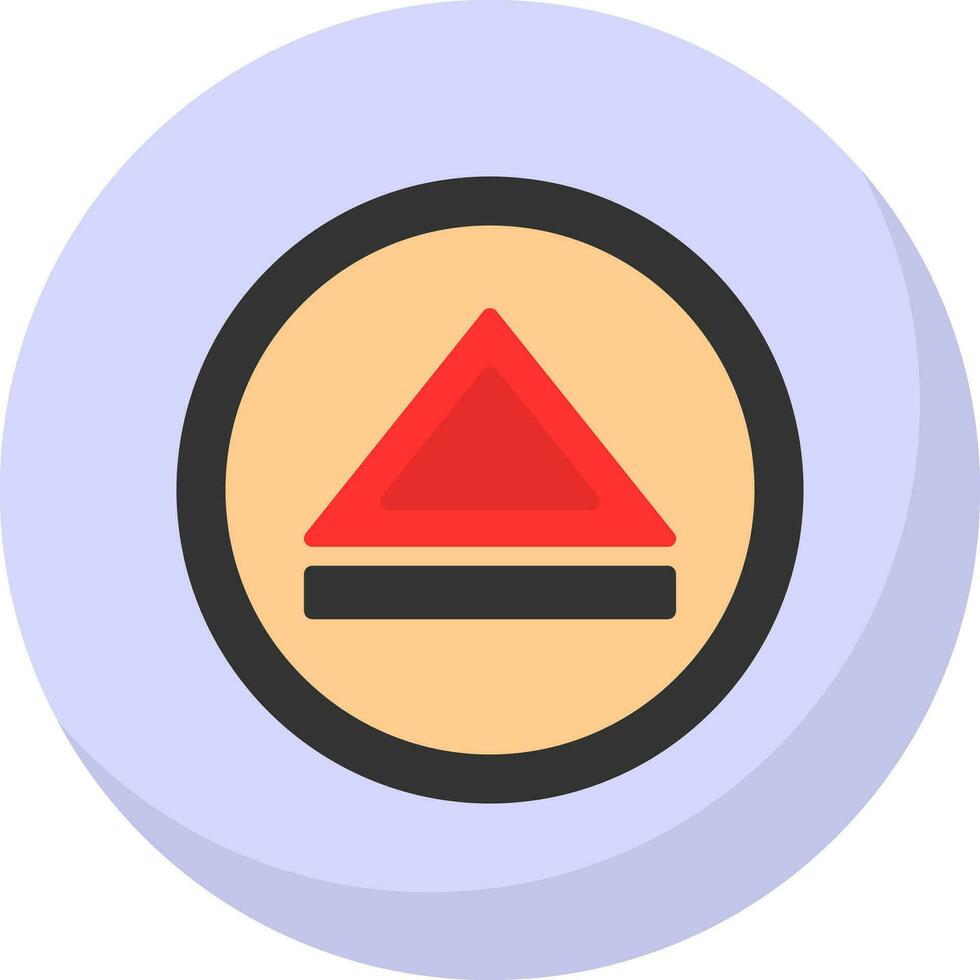 Eject Vector Icon Design