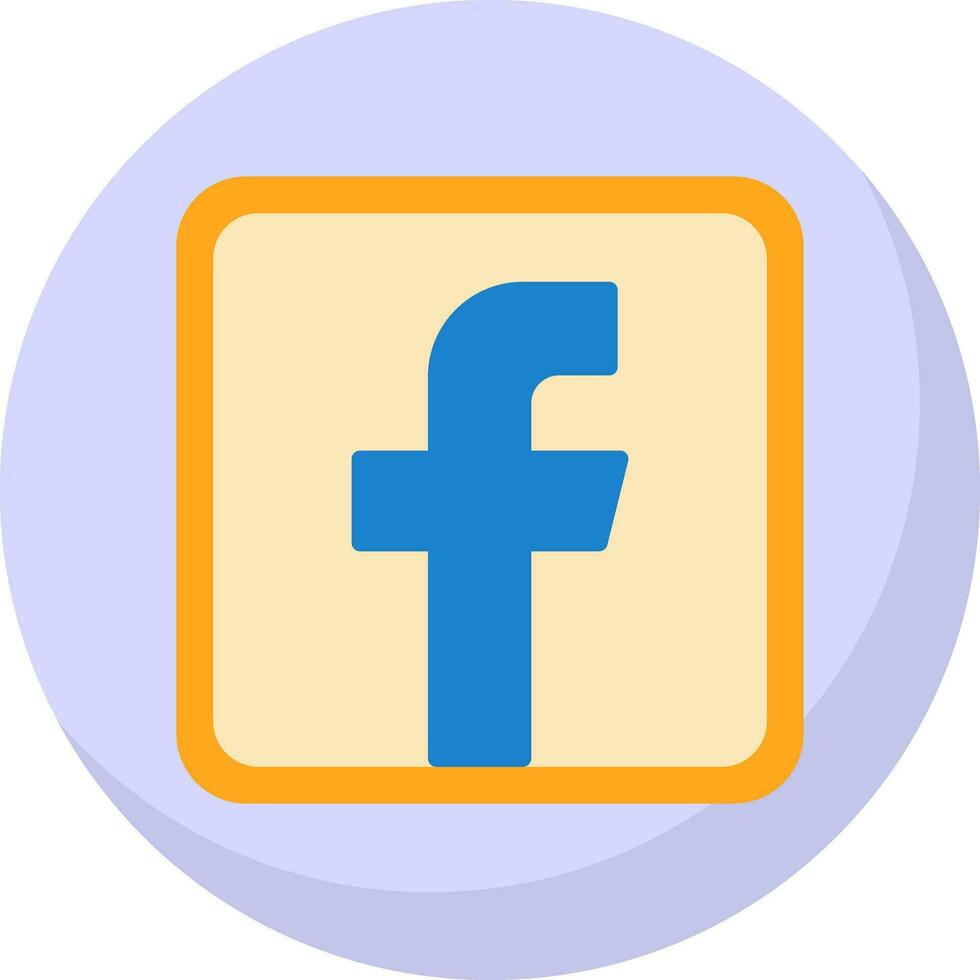 Facebook Logo Vector Icon Design