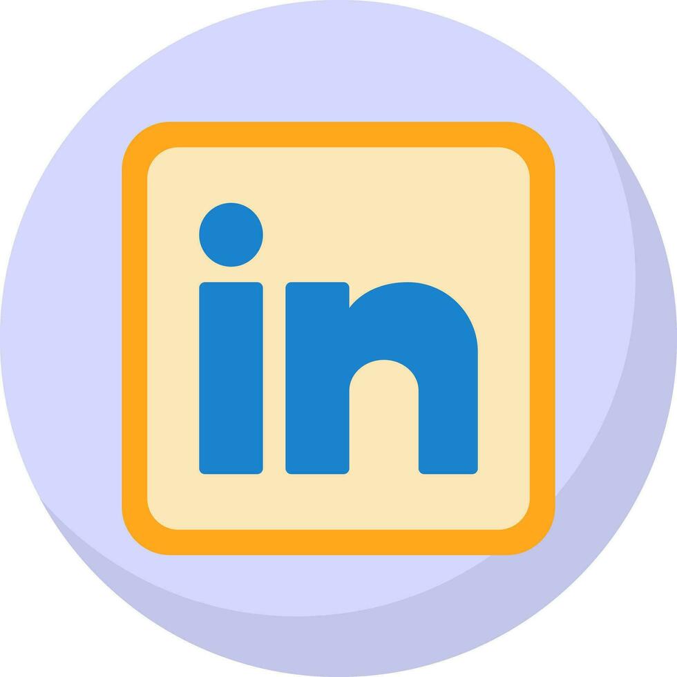 Linkedin Vector Icon Design