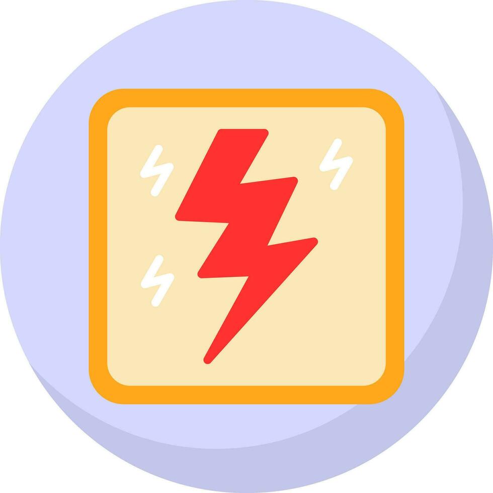 Lightning Bolt Vector Icon Design