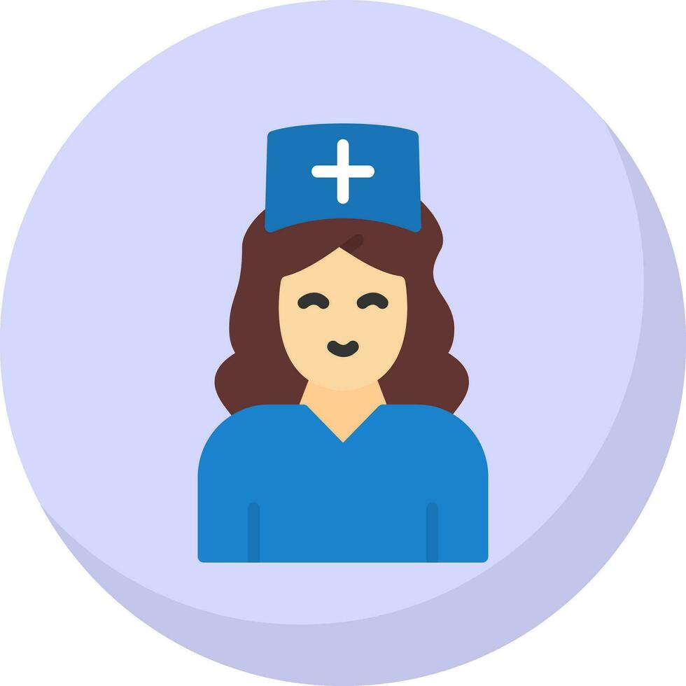 Nurse Vector Icon Design