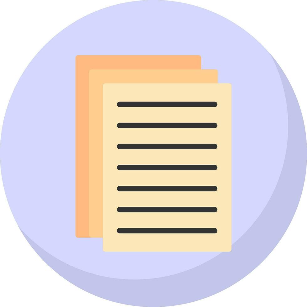 Document Vector Icon Design