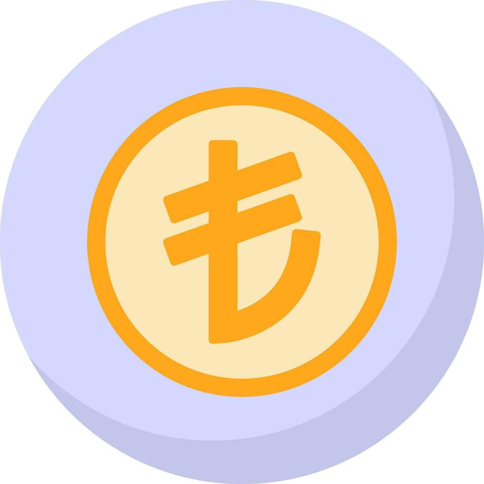 Turkish Lire Vector Icon Design