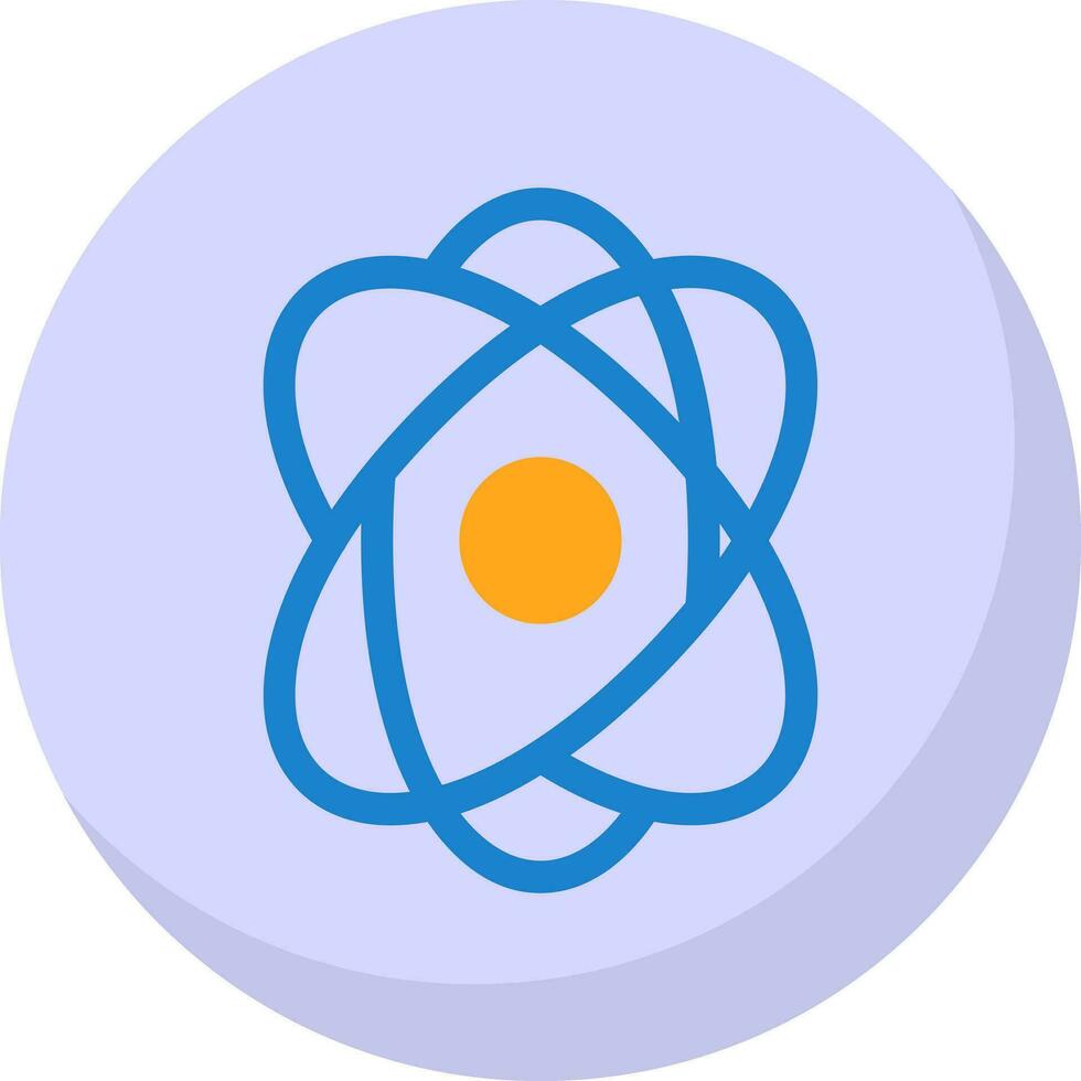 Atom Vector Icon Design