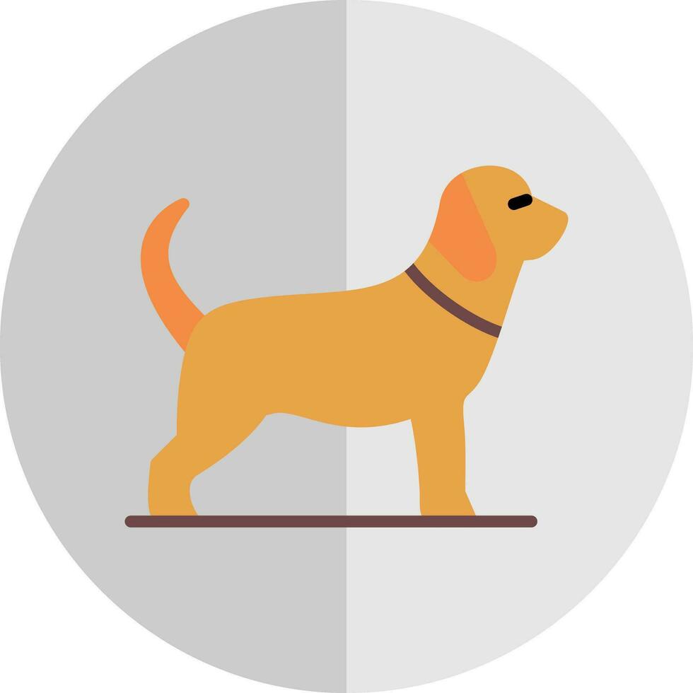 diseño de icono de vector de perro