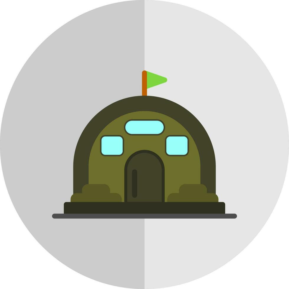 Bunker Vector Icon Design