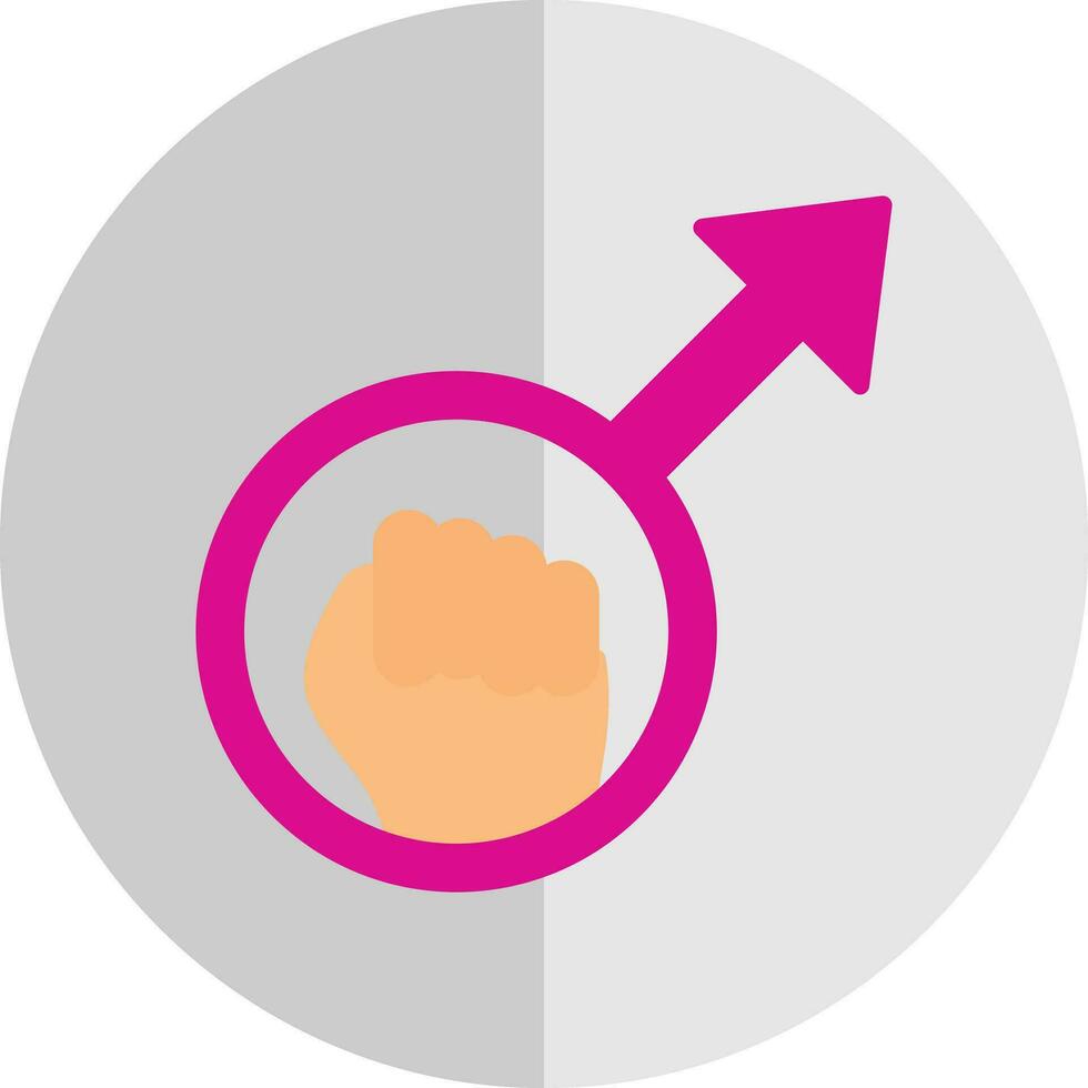 Feminism Vector Icon Design