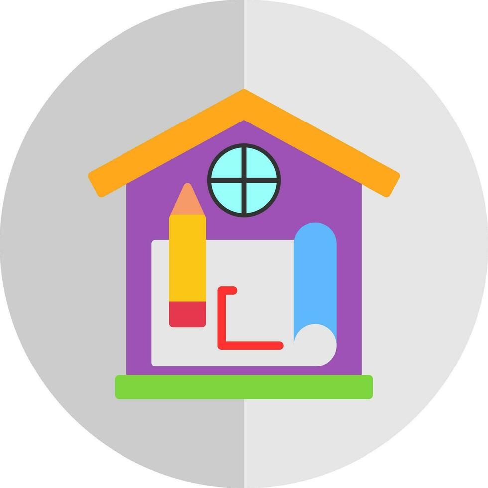 House Design Vector Icon Design