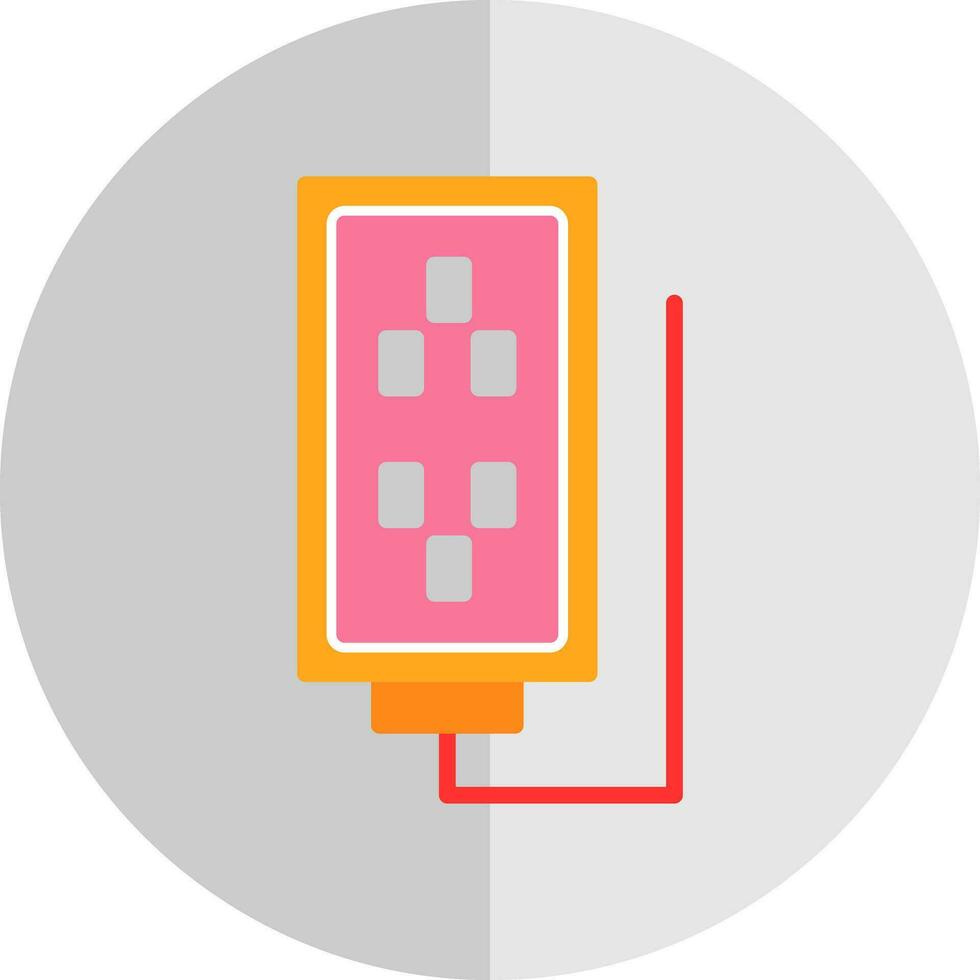 Extention Cable Vector Icon Design