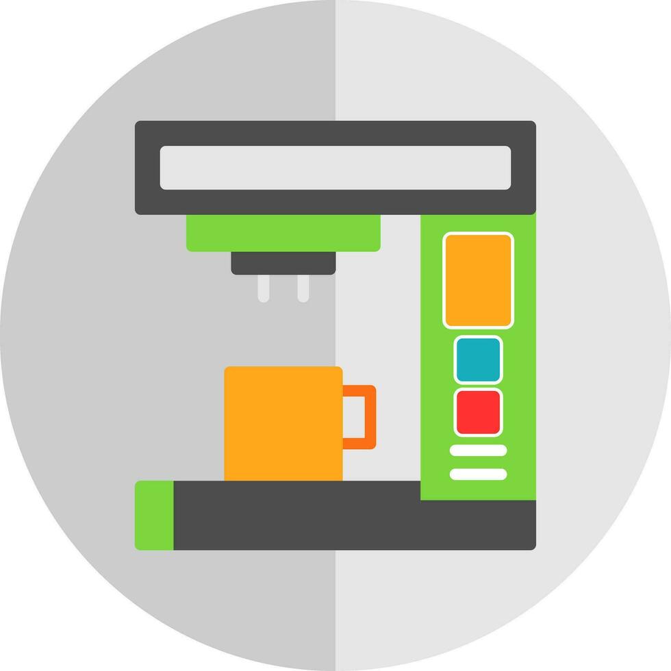 Coffee Machine Vector Icon Design