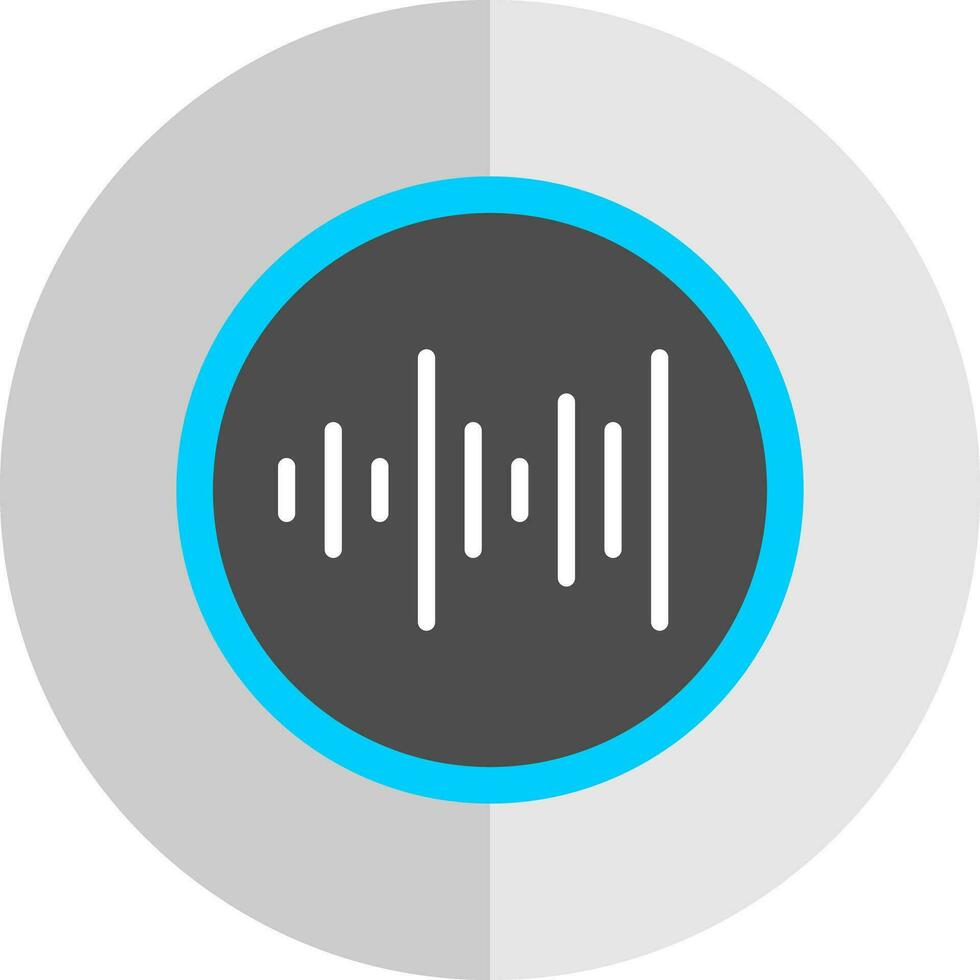 Sound waves Vector Icon Design