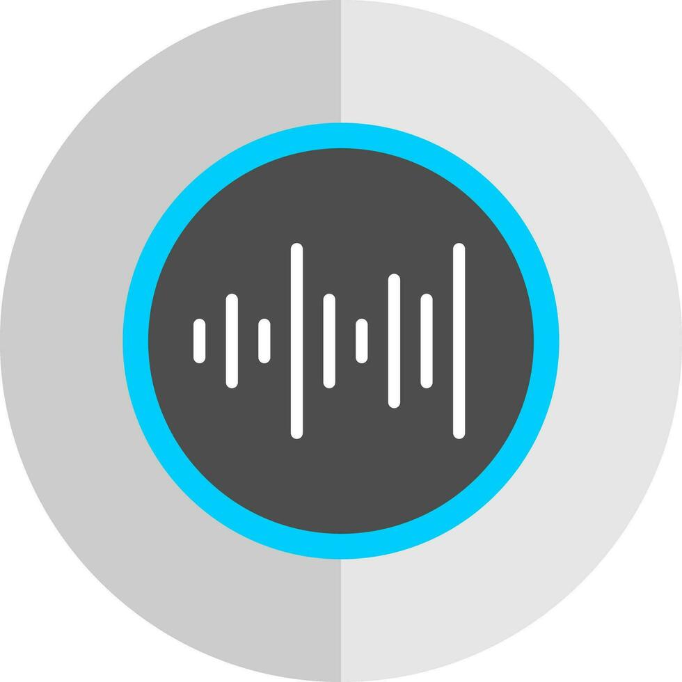 Sound waves Vector Icon Design