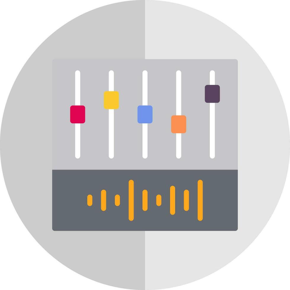 Equalizer Vector Icon Design