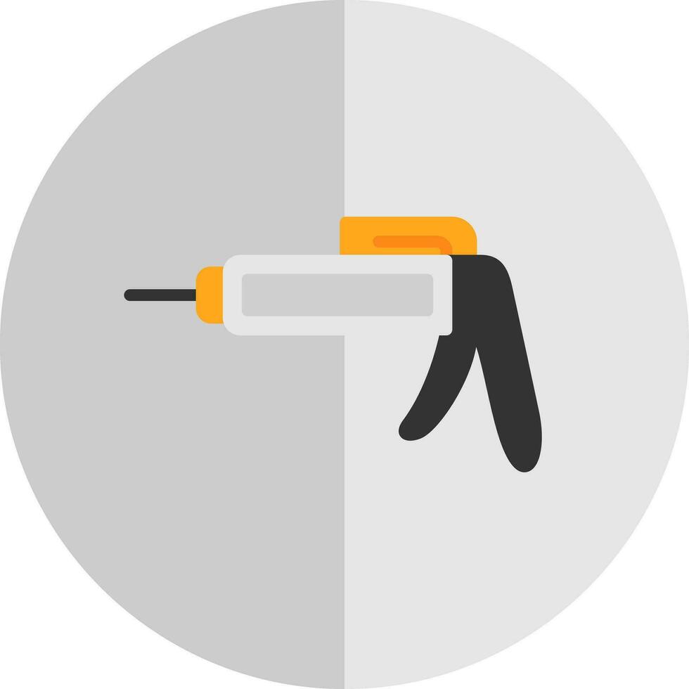 Caulk gun Vector Icon Design