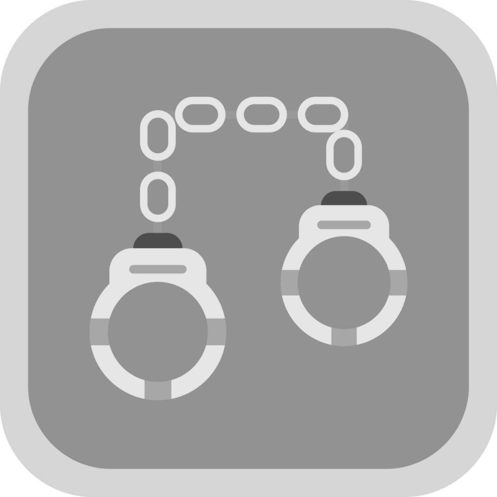 Handcuffs Vector Icon Design