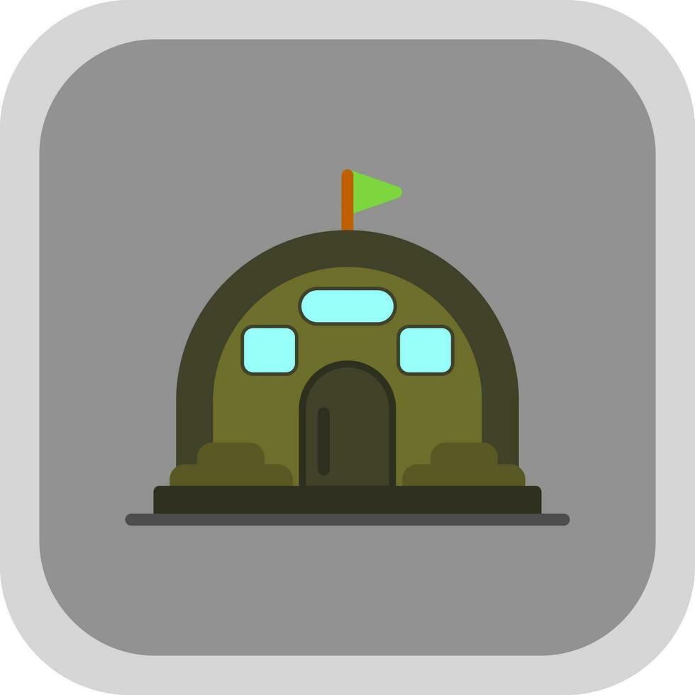 Bunker Vector Icon Design