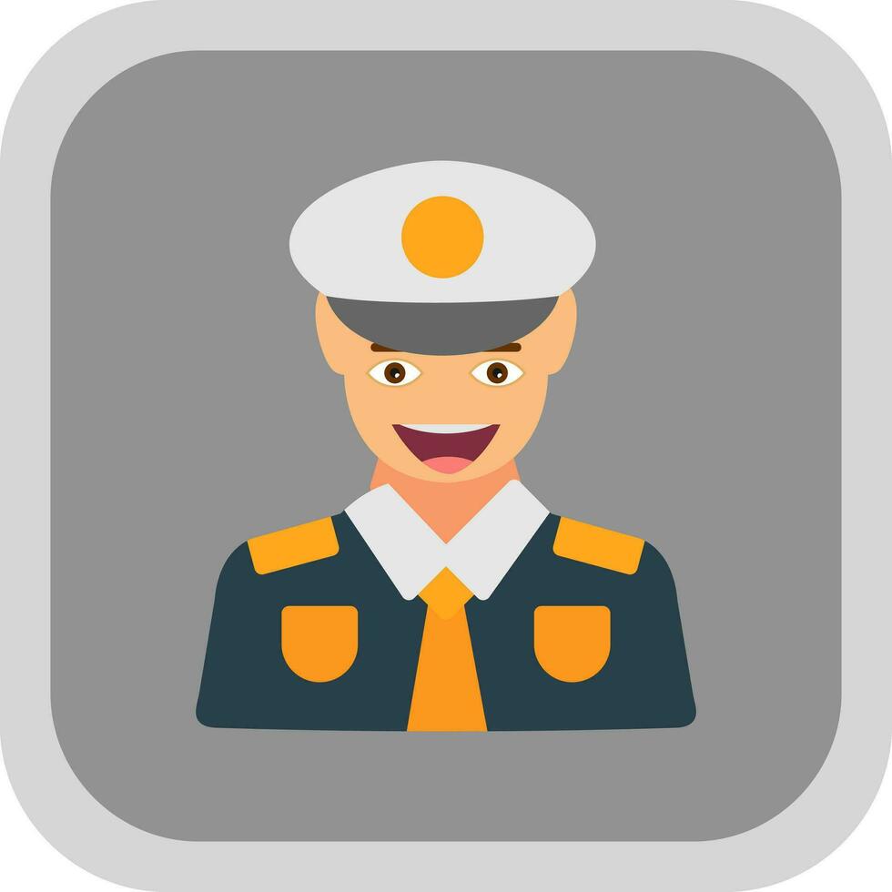 Policeman Vector Icon Design