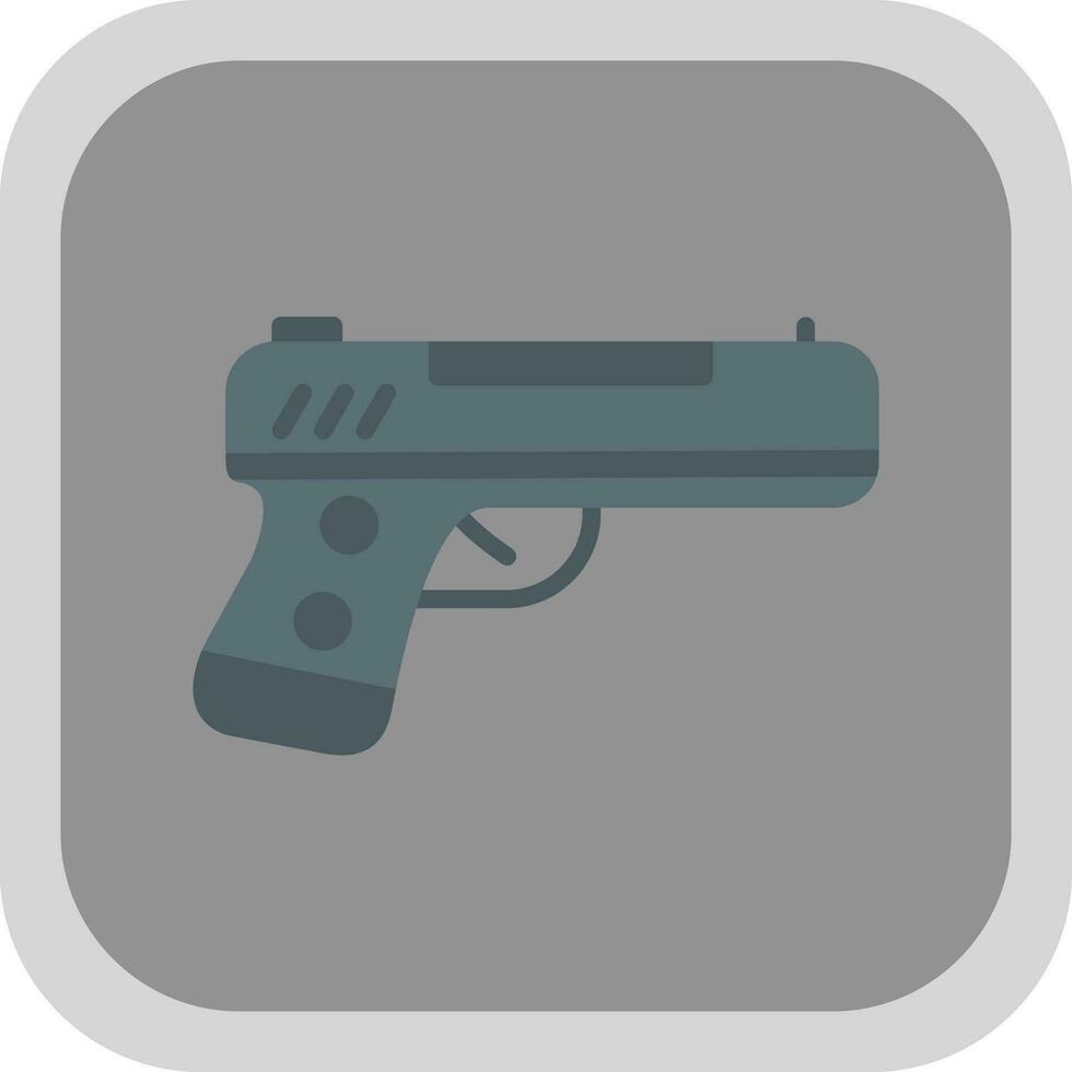 Handgun Vector Icon Design