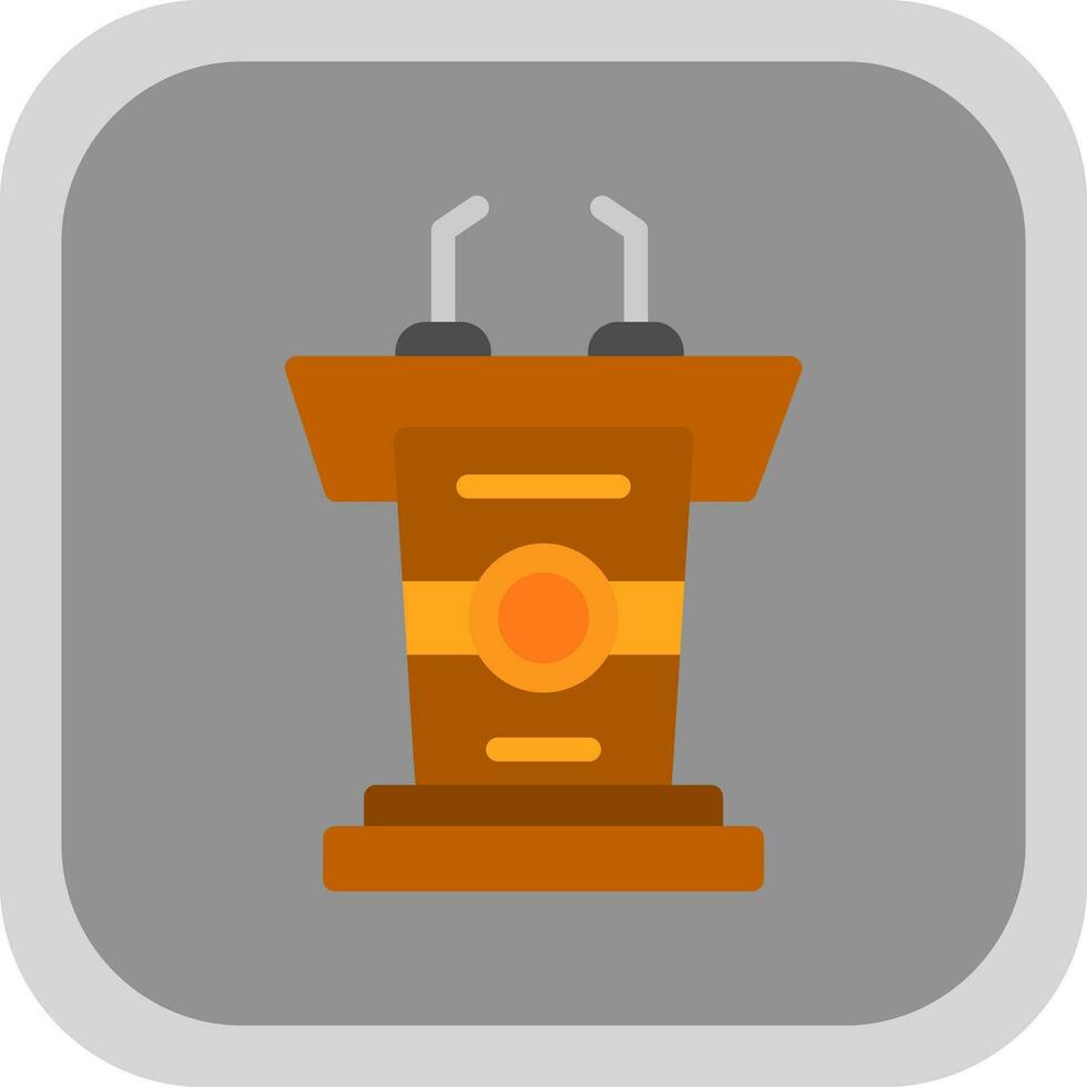 Podium Vector Icon Design