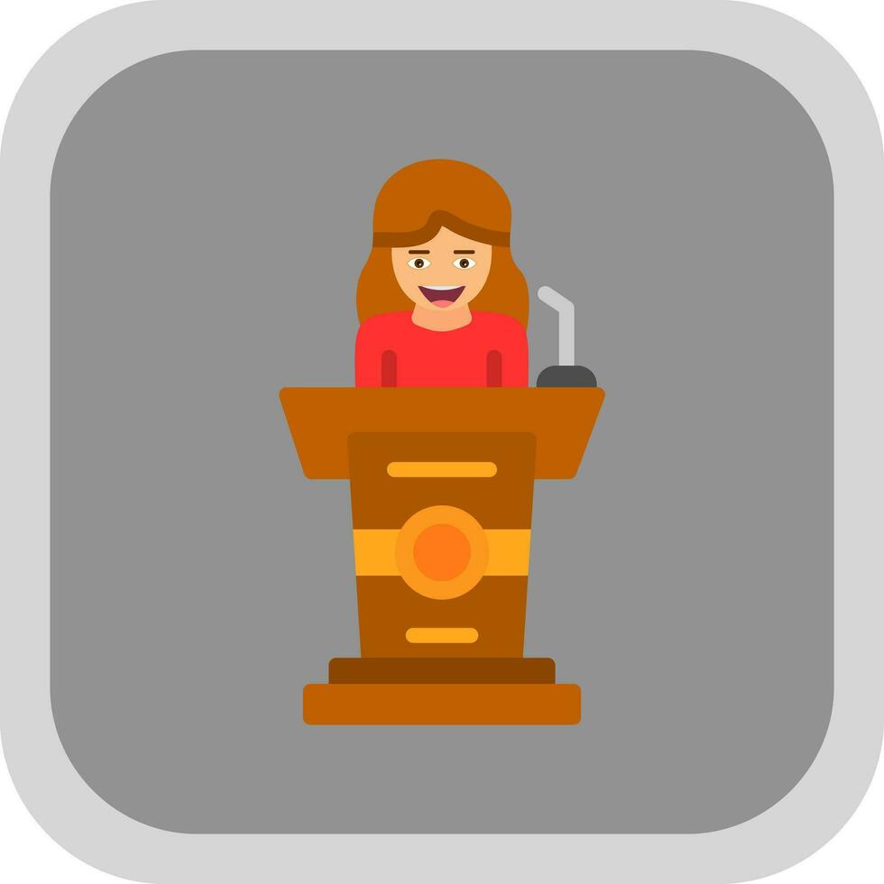 Speech Vector Icon Design