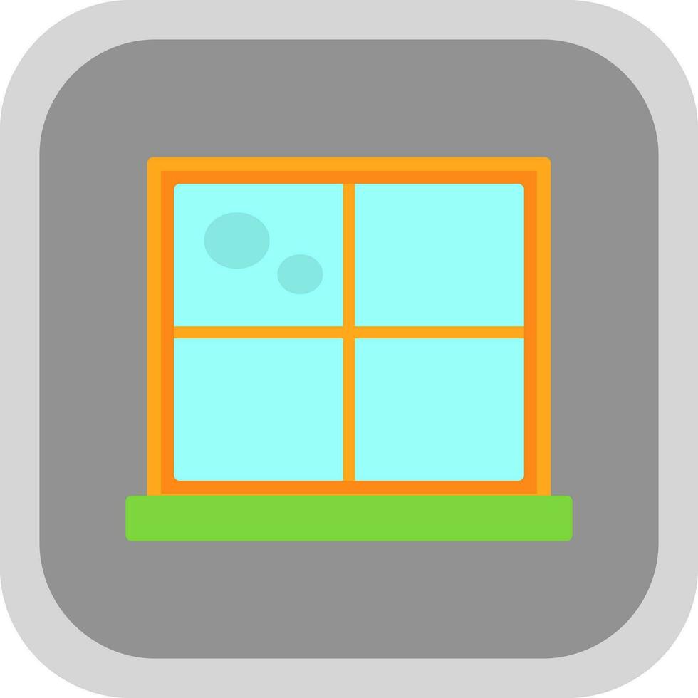 Window Vector Icon Design