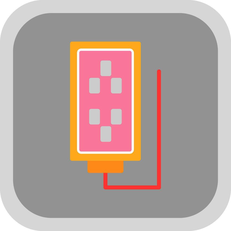 Extention Cable Vector Icon Design