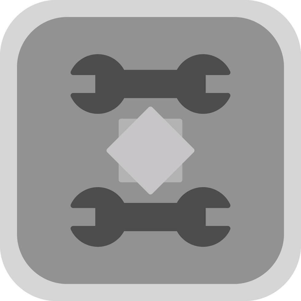 spanner Vector Icon Design