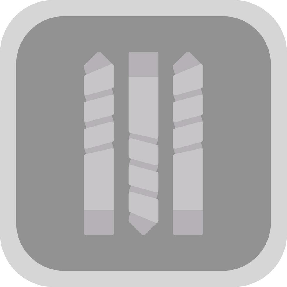 Drill Bit Vector Icon Design