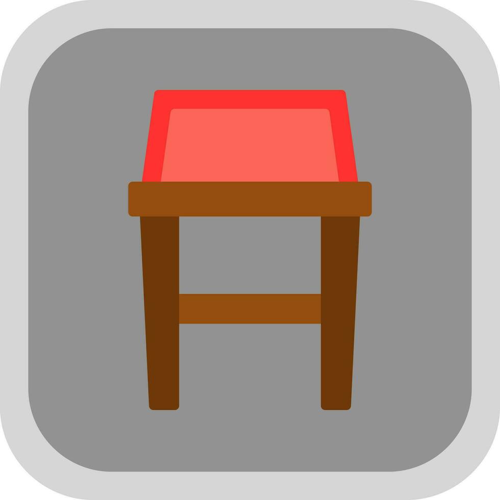 Bar Stool Vector Icon Design