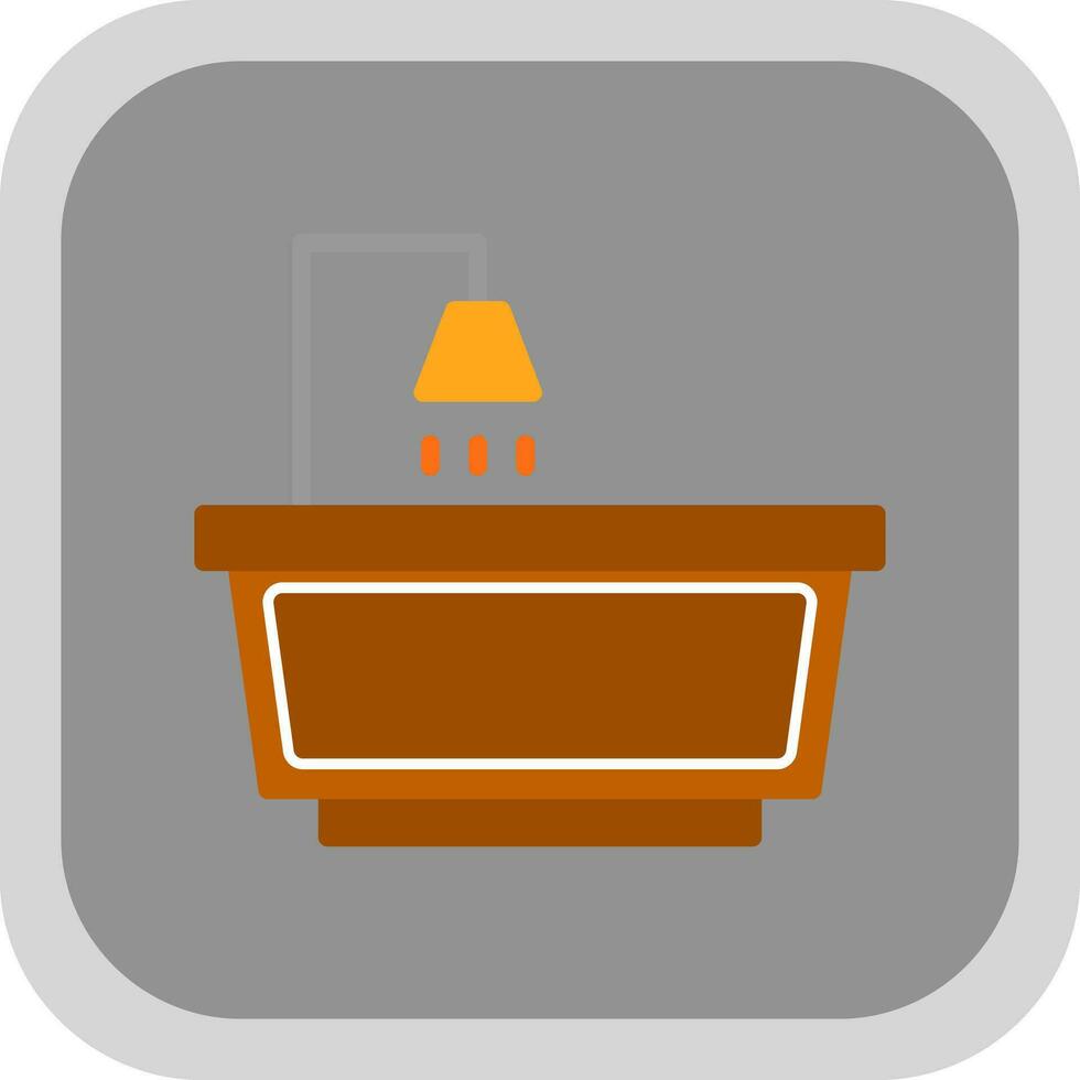 Bathtub Vector Icon Design