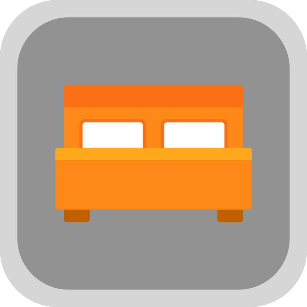 Bed Vector Icon Design
