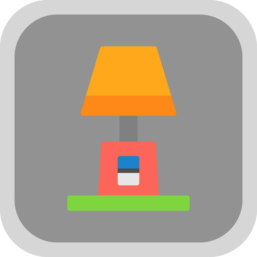 Lamp Vector Icon Design