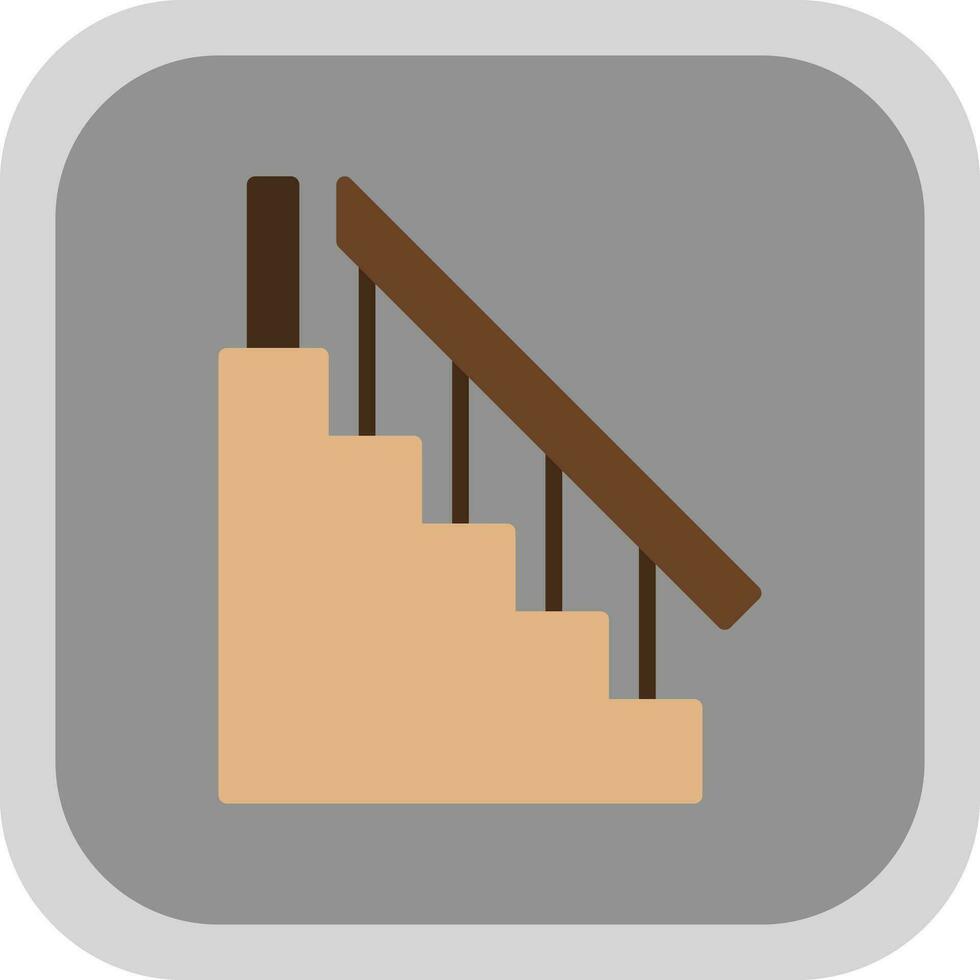 Stair Vector Icon Design