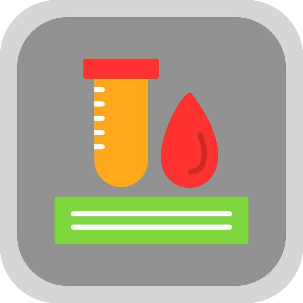 Blood test Vector Icon Design