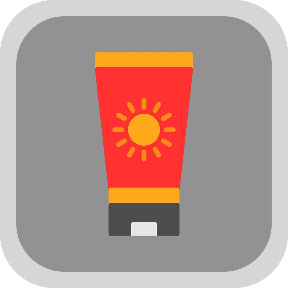 Sun block Vector Icon Design