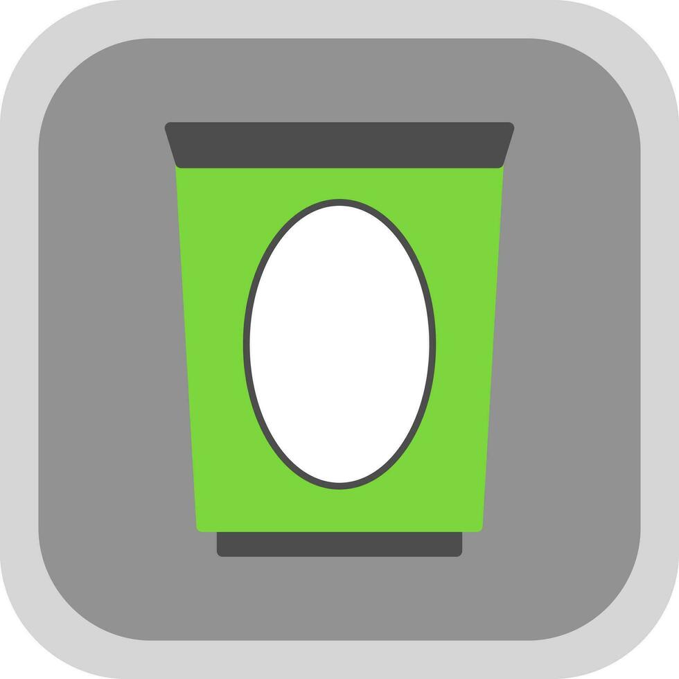 Dustbin Vector Icon Design
