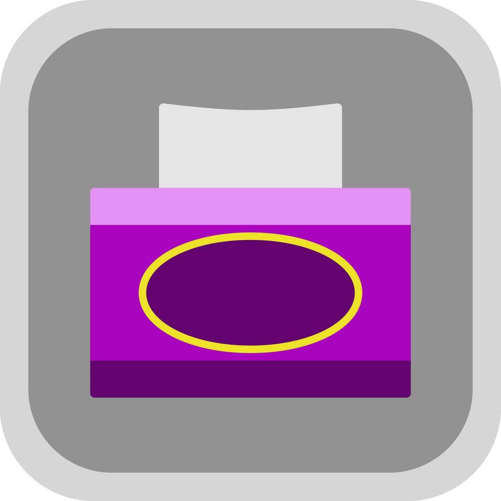 Tissue box Vector Icon Design